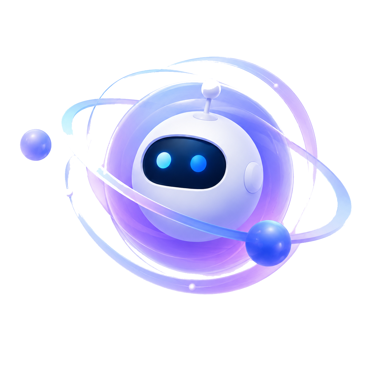 Mascote Orbity AI